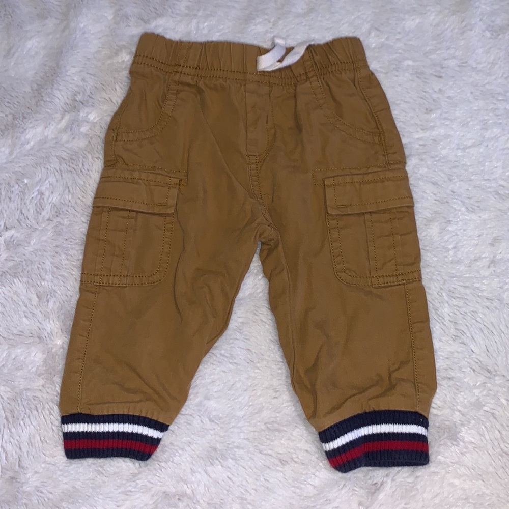 The children’s place brown joggers 3-6 months baby boy clothing